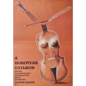 A borotvás gyilkos, eredeti filmplakát,moziplakát