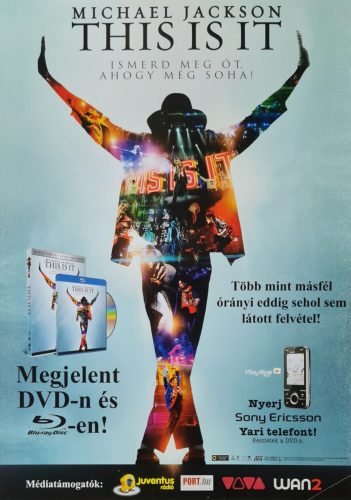 Michael Jackson's This Is It, eredeti filmplakát