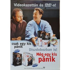   Csak egy kis pánik DVD ajánló, eredeti filmplakát,moziplakát