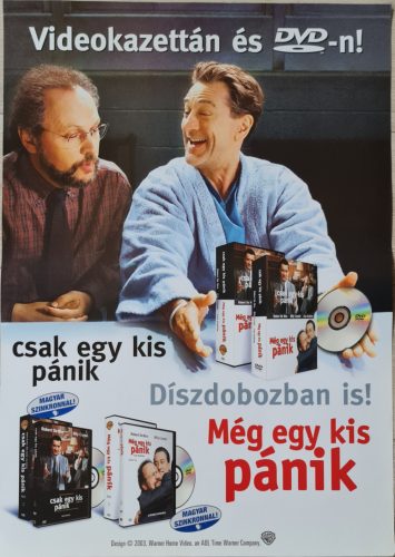 Csak egy kis pánik DVD ajánló, eredeti filmplakát