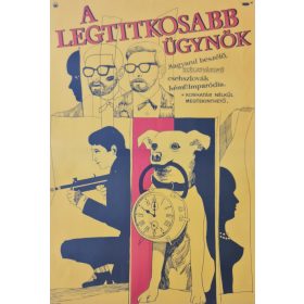 A legtitkosabb ügynök, eredeti filmplakát,moziplakát
