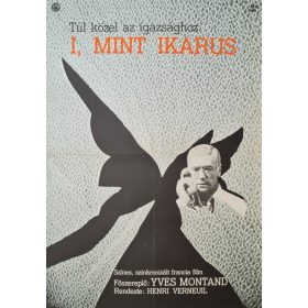 I, mint Ikarus, eredeti filmplakát,moziplakát