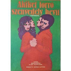   Akiket forró szenvedély hevít, eredeti filmplakát,moziplakát