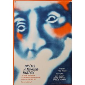 Dráma a tengerparton, eredeti filmplakát,moziplakát