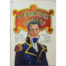 A tizenöt éves kapitány, eredeti filmplakát,moziplakát