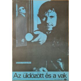 Az üldözött és a vak, eredeti filmplakát,moziplakát
