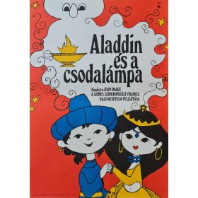 Aladdin és a csodalámpa, eredeti filmplakát,moziplakát
