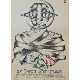 Az űrből jött lovag, eredeti filmplakát,moziplakát