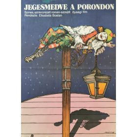 Jegesmedve a porondon, eredeti filmplakát,moziplakát