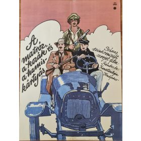   A matróz a kozák és a hamiskártyás, eredeti filmplakát,moziplakát