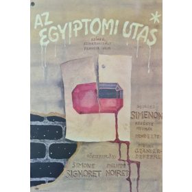 Az egyiptomi utas, eredeti filmplakát,moziplakát