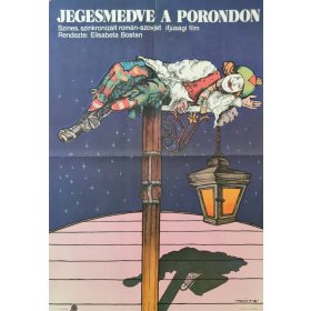 Jegesmedve a porondon, eredeti filmplakát,moziplakát