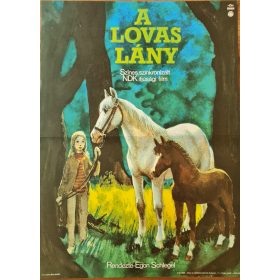 A lovas lány, eredeti filmplakát,moziplakát