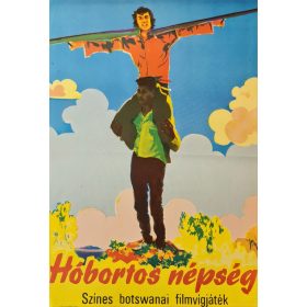 Hóbortos népség, eredeti filmplakát,moziplakát