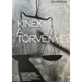 Kinek a törvénye?, eredeti filmplakát,moziplakát