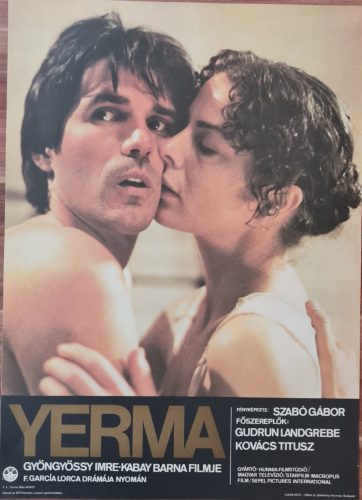 Yerma, eredeti filmplakát