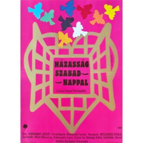 Házasság szabadnappal, eredeti filmplakát,moziplakát