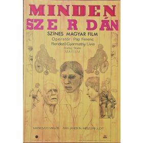 Minden szerdán, eredeti filmplakát,moziplakát