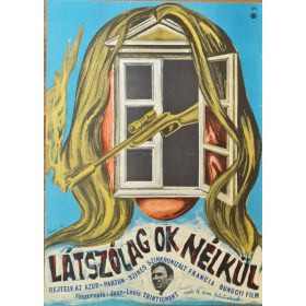 Látszólag ok nélkül, eredeti filmplakát,moziplakát