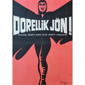 Dorellik jön, eredeti filmplakát,moziplakát