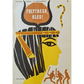 Folytassa, Kleo!, eredeti filmplakát,moziplakát