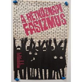Hétköznapi Fasizmus, eredeti filmplakát,moziplakát, 1965