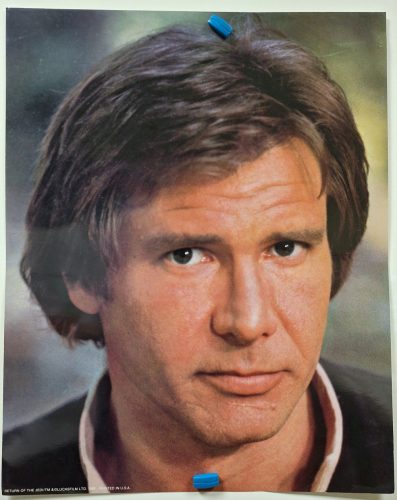 Csillagok háborúja,Jedi Visszatér,Promóciós nagyméretű fotó, Lucasfilm, 1983, Harrison Ford, Han Solo