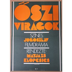 Őszi Virágok eredeti moziplakát