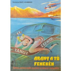 Arany a tó fenekén eredeti filmplakát,moziplakát