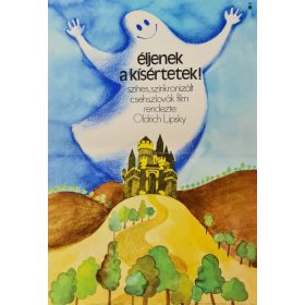 Éljenek a kísértetek eredeti filmplakát,moziplakát