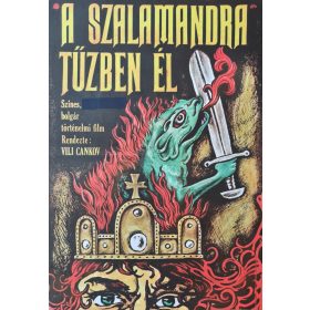 A szalamandra tűzben él eredeti filmplakát,moziplakát