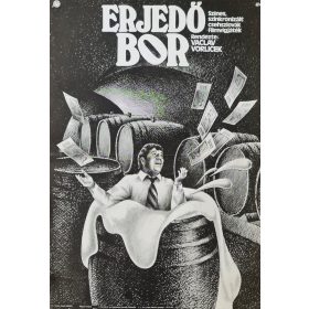 Erjedő bor eredeti filmplakát,moziplakát