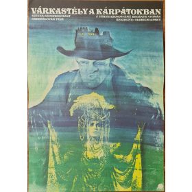 Várkastély a Kárpátokban eredeti filmplakát,moziplakát