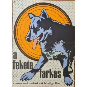 A fekete farkas eredeti filmplakát,moziplakát