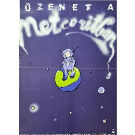 Üzenet a meteoritban eredeti filmplakát,moziplakát