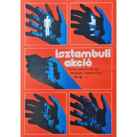 Isztambul-akció eredeti filmplakát,moziplakát