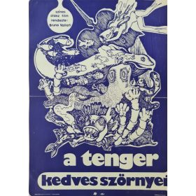 A tenger kedves szörnyei eredeti filmplakát,moziplakát