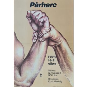   Párharc, Férfi férfi ellen eredeti filmplakát,moziplakát