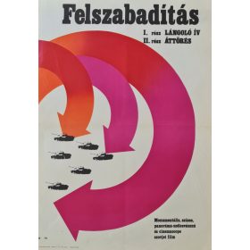 Felszabadítás eredeti filmplakát,moziplakát