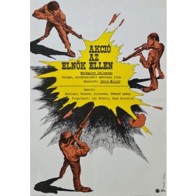Akció az elnök ellen eredeti filmplakát,moziplakát
