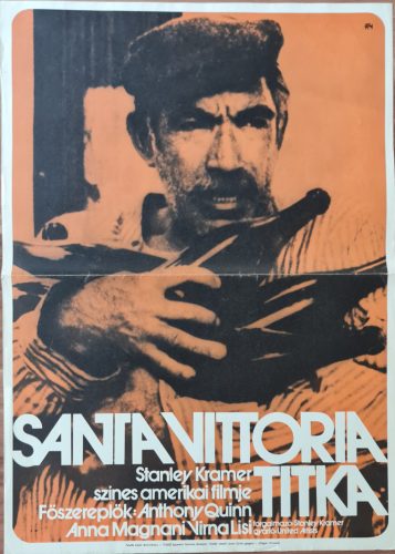 Santa Vittoria titka eredeti filmplakát