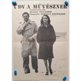   Üdv a művésznek filmplakát (Yves Robert, Marcello Mastroianni)
