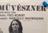 Üdv a művésznek filmplakát (Yves Robert, Marcello Mastroianni)