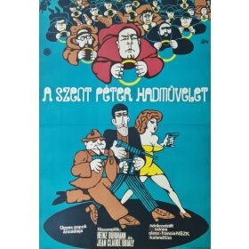 A Szent Péter hadművelet, eredeti filmplakát,moziplakát