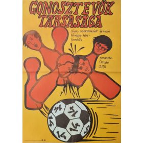 Gonosztevők társasága, eredeti filmplakát,moziplakát
