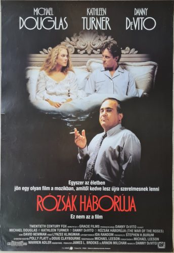 A rózsák háborúja, eredeti filmplakát