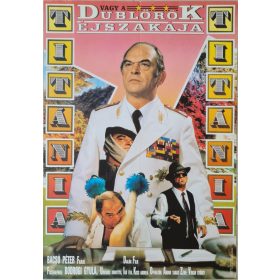   Titánia, Titánia, avagy a dublőrök éjszakája, eredeti filmplakát,moziplakát