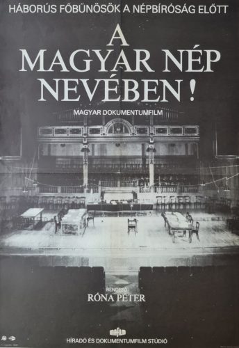 A magyar nép nevében, eredeti filmplakát