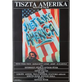 Tiszta Amerika, eredeti filmplakát,moziplakát