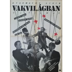 Vakvilágban, eredeti filmplakát,moziplakát